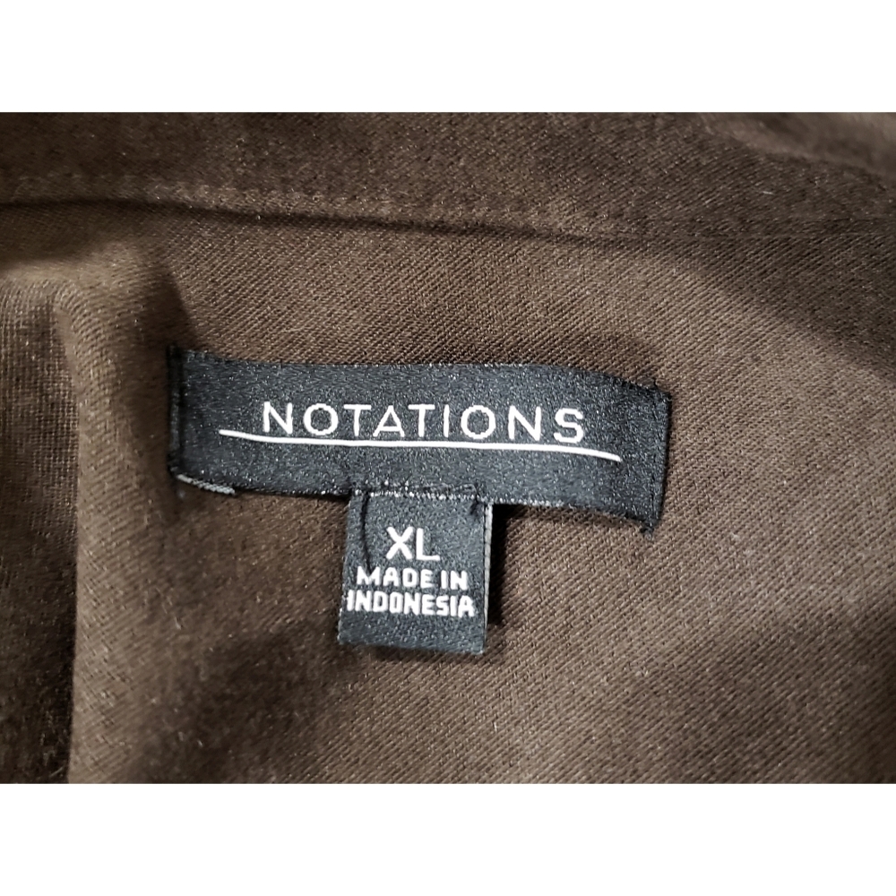 Notations | Brown Zip Jacket - image 3